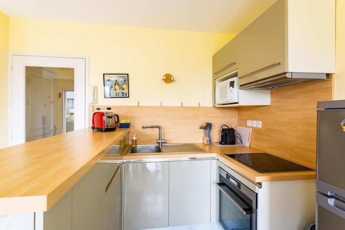L'Opale - Joli Appartement Avec Jardin Et Garage دينار المظهر الخارجي الصورة